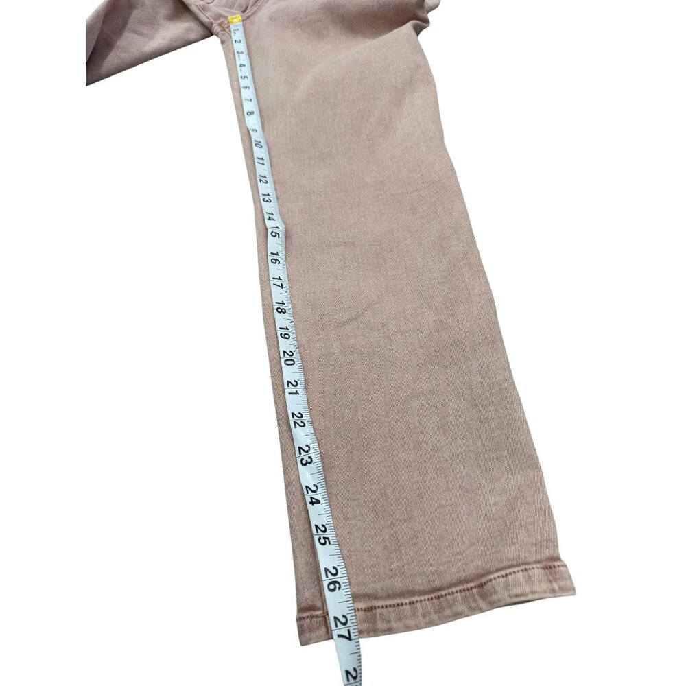 Dear John Denim Riveter Nicole Jumpsuit With Belt Pinkish Tan Womens Size S NEW - Picture 6 of 6